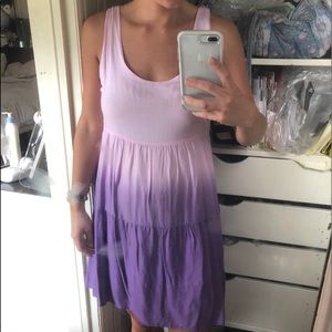 Tobi purple ombre dress size medium